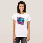 Single Moms Club farbenfroh, modern T-Shirt (Vorne ganz)