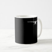Single Motor Prop Flugzeug Kaffeetasse (VorderseiteRechts)
