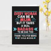 Single Mum Sprichwort Karte (Gelbe Blume)