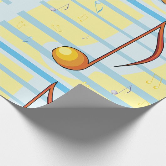 Single Musical Note Geschenkpapier