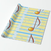 Single Musical Note Geschenkpapier (Ungerollt)