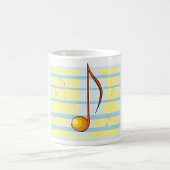 Single Musical Note Kaffeetasse