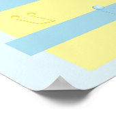 Single Musical Note Poster (Ecke)