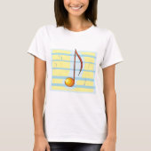 Single Musical Note T-Shirt (Vorderseite)