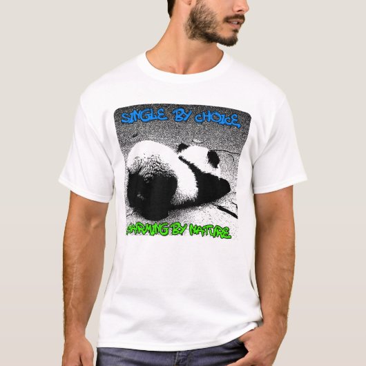Single nach Wahl - Panda-Auswahl T-Shirt (Vorderseite)