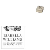 Single Name Rücksendeadresse Gummistempel (Stempel)