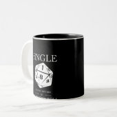 Single-natürlicher 1 lustiger verpfuschter zweifarbige tasse (Vorderseite Links)