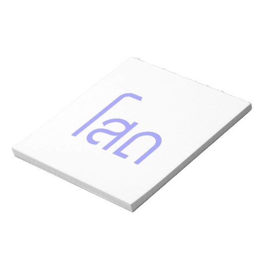 Single Ō SOHT in Thai Language Script Ō Notizblock (Rotiert)