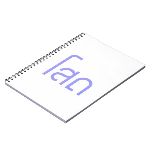 Single Ō SOHT in Thai Language Script Ō Notizblock (Linke Seite)