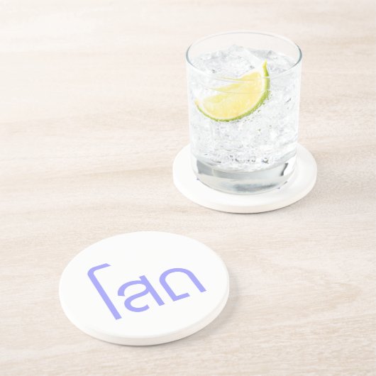 Single Ō SOHT in Thai Language Script Ō Untersetzer (Seite)