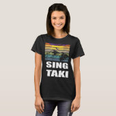 Single Or Taken Alien UFO Valentine's Day Men Wome T-Shirt (Vorne ganz)