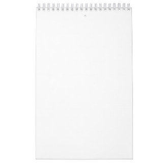 Single Page Calendar, Small, 7"x11" Kalender