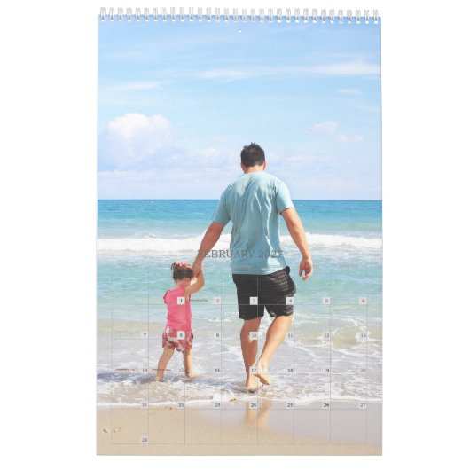 Single Page Foto Calendar Kalender (Feb 2027)