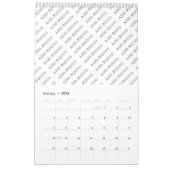 Single-Page-Kalender Ihre Fotos hinzufügen Kalender (Jan 2026)