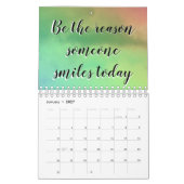 Single Page SmallCalendar, positiver Kalender (Jan 2027)