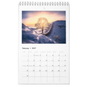 Single Page SmallCalendar, White Kalender (Feb 2027)