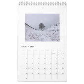 Single Page SmallCalendar, White Kalender (Jan 2027)