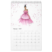 Single Page SmallCalendar, White Kalender (Feb 2027)