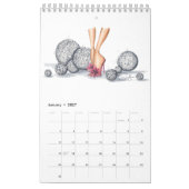 Single Page SmallCalendar, White Kalender (Jan 2027)