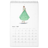 Single Page SmallCalendar, White Kalender (Mär 2027)