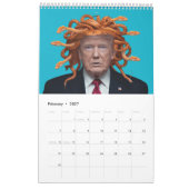Single Page Trump Calendar Kalender (Feb 2027)