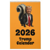 Single Page Trump Calendar Kalender (Titelbild)