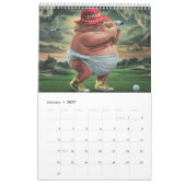 Single Page Trump Calendar Kalender (Jan 2027)
