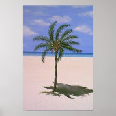 Single Palm Tree Poster (Vorne)