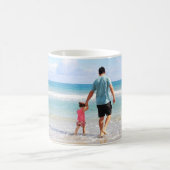 Single Panoramaaussicht nach Kundenwunsch Foto Kaffeetasse (Mittel)