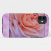 Single Peach Rose Case-Mate iPhone Hülle (Rückseite (Horizontal))