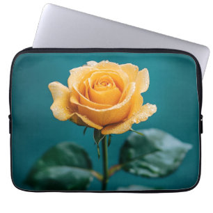 Single Peach Rose Laptopschutzhülle