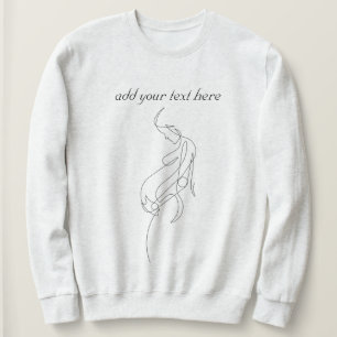 Single Pen Linde Schwangere Sweatshirt