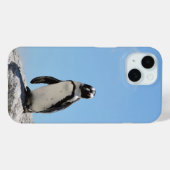 Single Penguin Case-Mate iPhone Hülle (Rückseite (Horizontal))