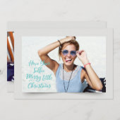 Single People Funny Holiday Gruß Feiertagskarte (Vorne/Hinten)