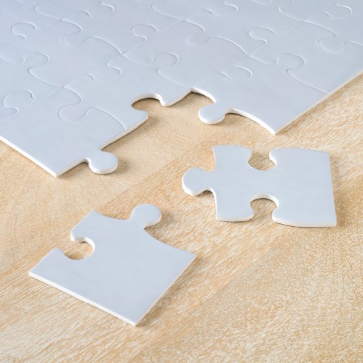 Single Pferd läuft im Schnee Puzzle (Seite)