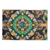 Single Pillowcase mit brasilianischen Farben Kissenbezug (Rückseite)