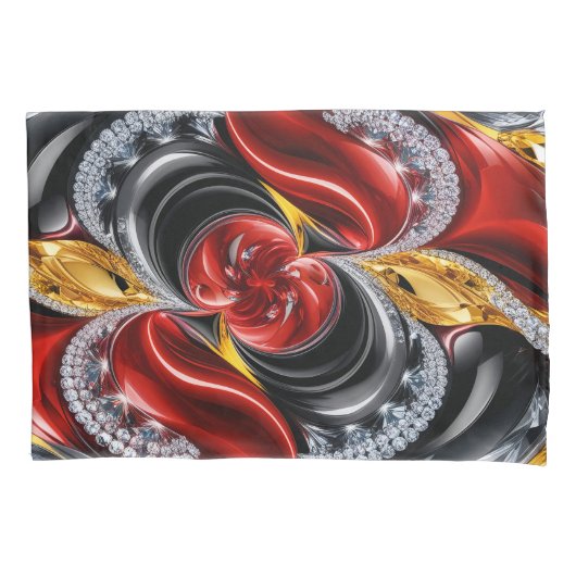 Single Pillowcase mit deutschsprachigen Farben Kissenbezug (Vorderseite)