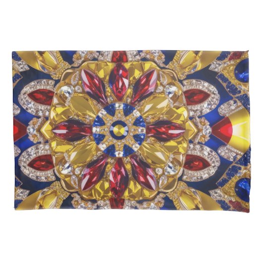 Single Pillowcase mit Kolumbienfarben Kissenbezug (Vorderseite)