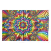 Single-Pillowcase mit LGBTQ-Farben Kissenbezug (Rückseite)