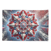 Single Pillowcase mit norwegischen Farben Kissenbezug (Rückseite)