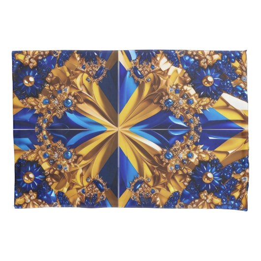 Single Pillowcase mit Schweden Colors Kissenbezug (Vorderseite)