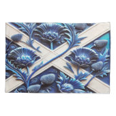Single Pillowcase mit Scottish Thistles Kissenbezug (Rückseite)