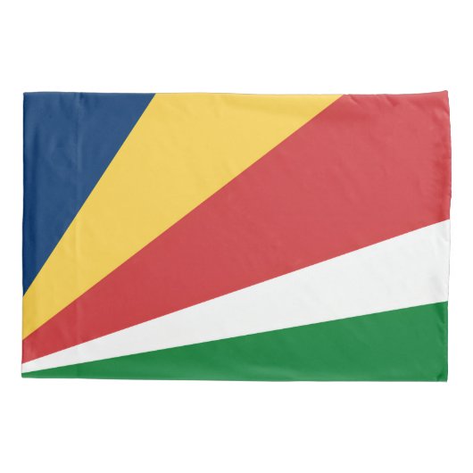 Single Pillowcase mit Seychellischen Farben Kissenbezug (Rückseite)