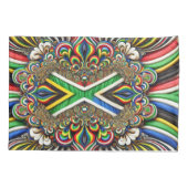 Single Pillowcase mit südafrikanischen Farben Kissenbezug (Rückseite)