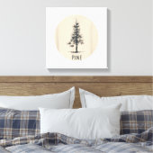 Single Pine Tree Outfit Leinwanddruck (Insitu (Schlafzimmer))