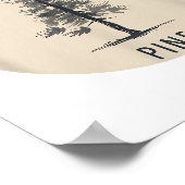 Single Pine Tree Outfit Poster (Ecke)