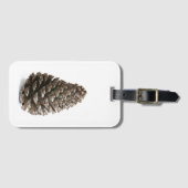 Single pinecon gepäckanhänger (Vorderseite (Horizontal))