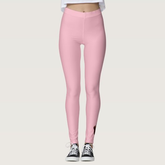Single Pink Buffalo Leggings (Vorderseite)