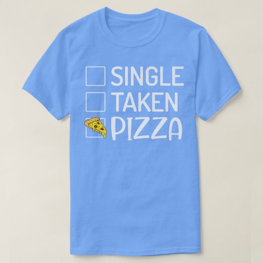 Single Pizza Snack Pizzalove Pizza 29315153 T-Shirt (Design vorne)
