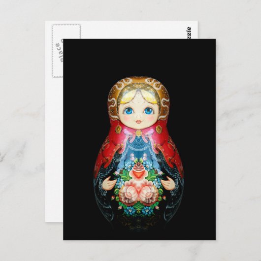 Single Postkarte (Vorne/Hinten)